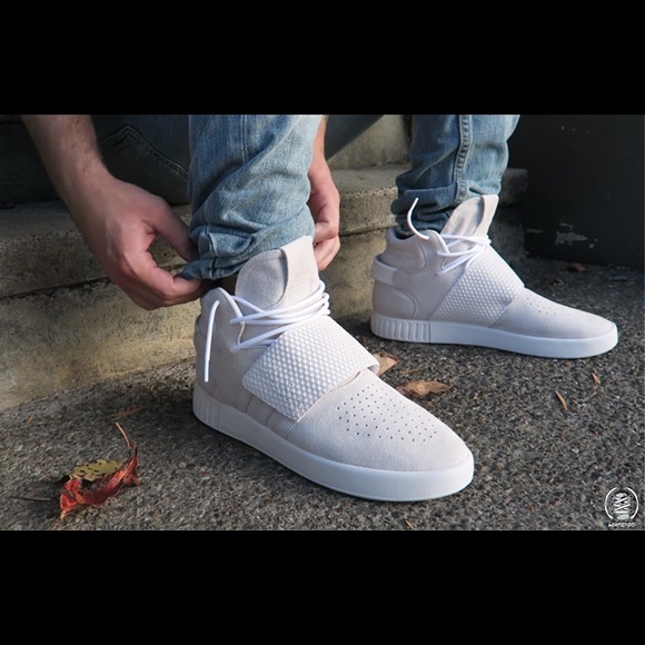 🤍adidas grey Tubular Invader Strap🤍 - Picture 10 of 10